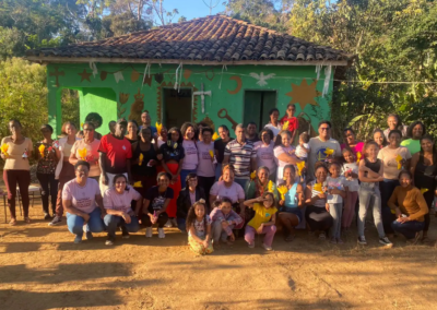 Roda de Conversa junto a confecção da Boneca Abayomi na Comunidade Quilombola Airões
